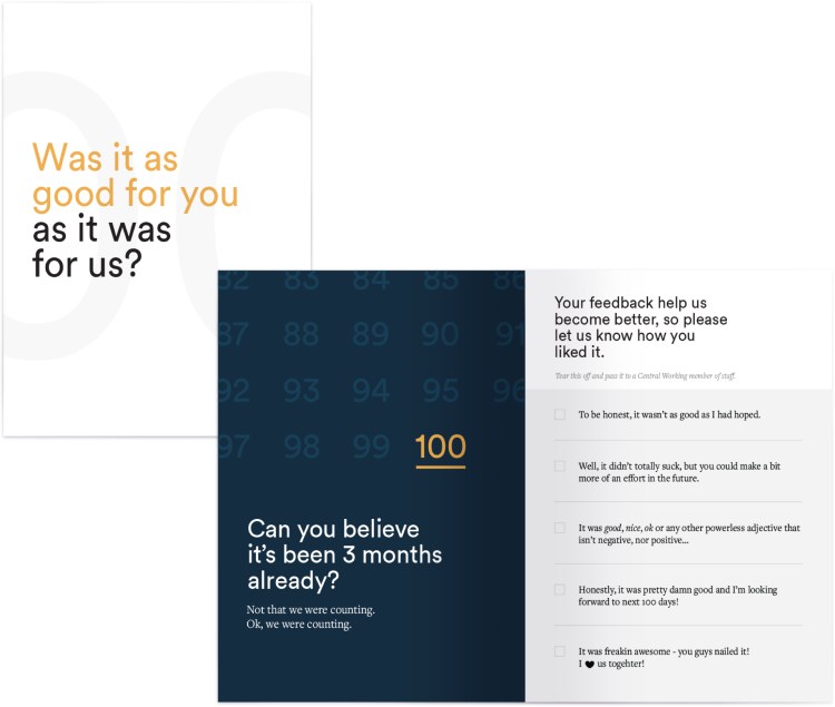 Central Working Collateral