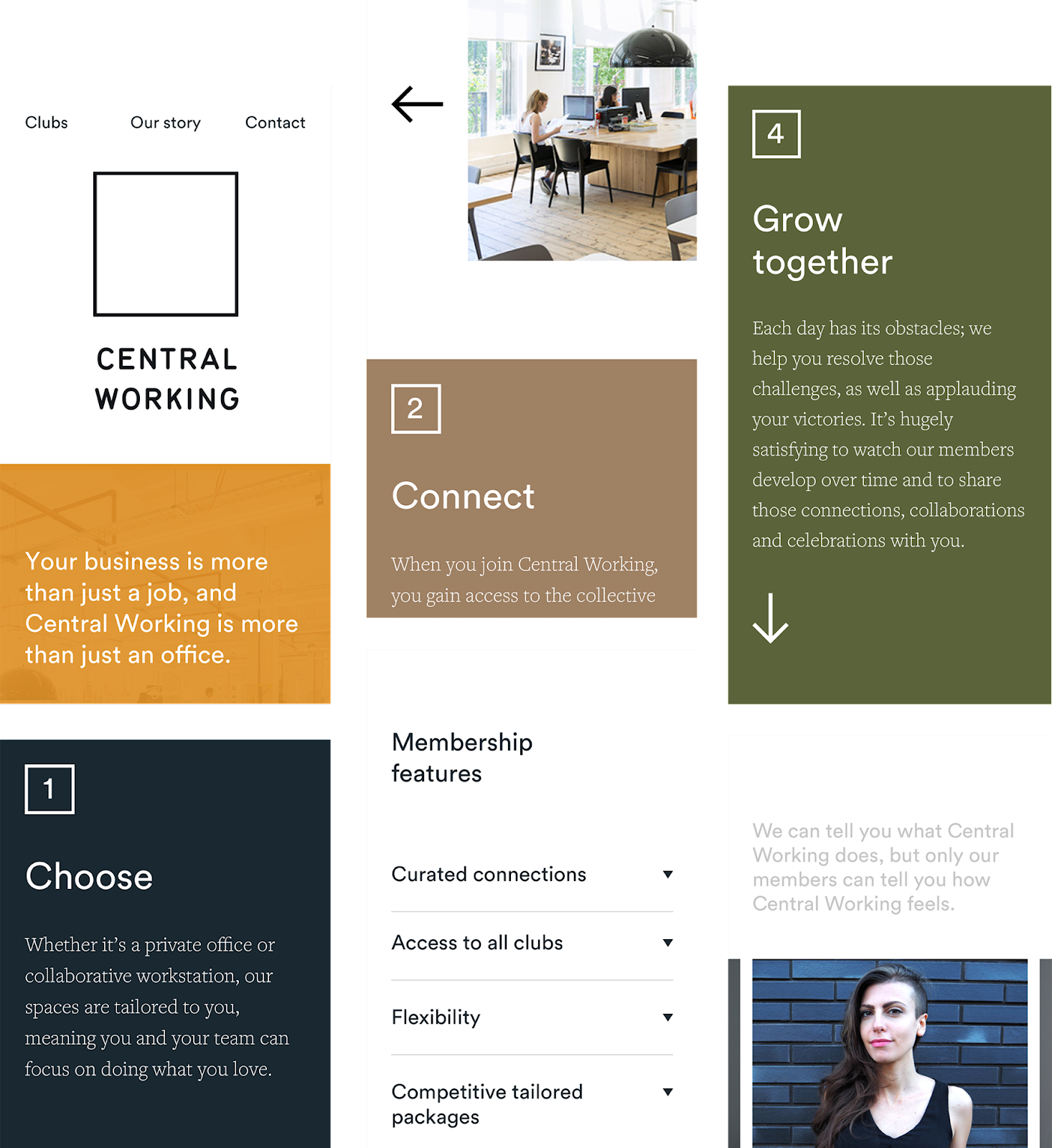 Central working mobile designs
